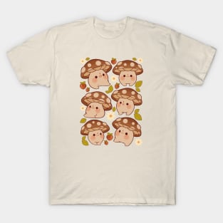 Mushroom And Strawberries T-Shirt